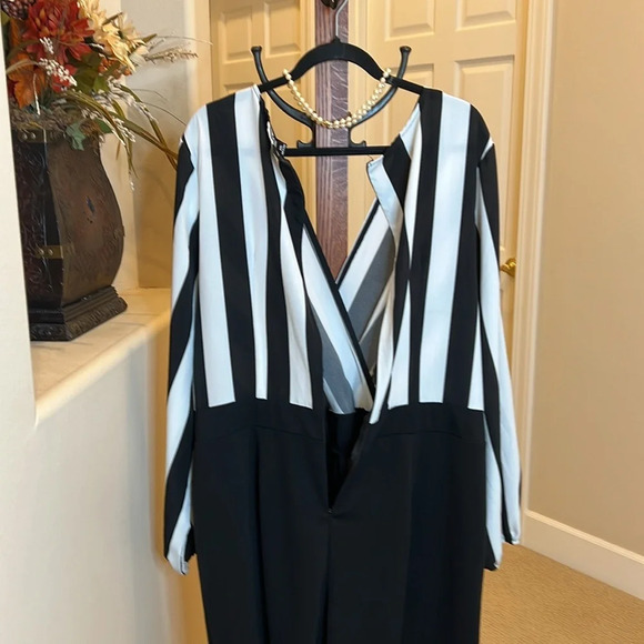 SHEIN Essence Striped Jumpsuit‎ 4X - Picture 11 of 13